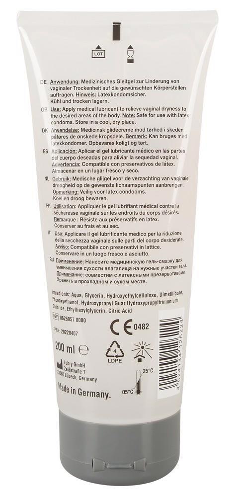 Just Glide Performance 200ml – Jedwabisty Lubrykant na Bazie Wody