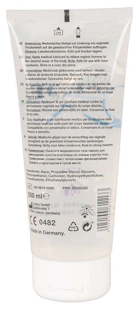 Just Glide Lubrykant do zabawek erotycznych i ciała 200 ml