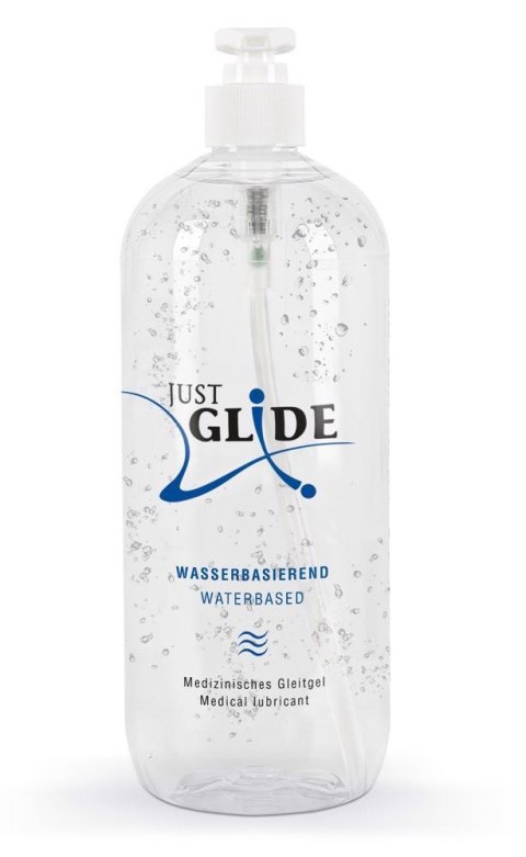 Just Glide – Jedwabisty Lubrykant na Bazie Wody, 1 Litr