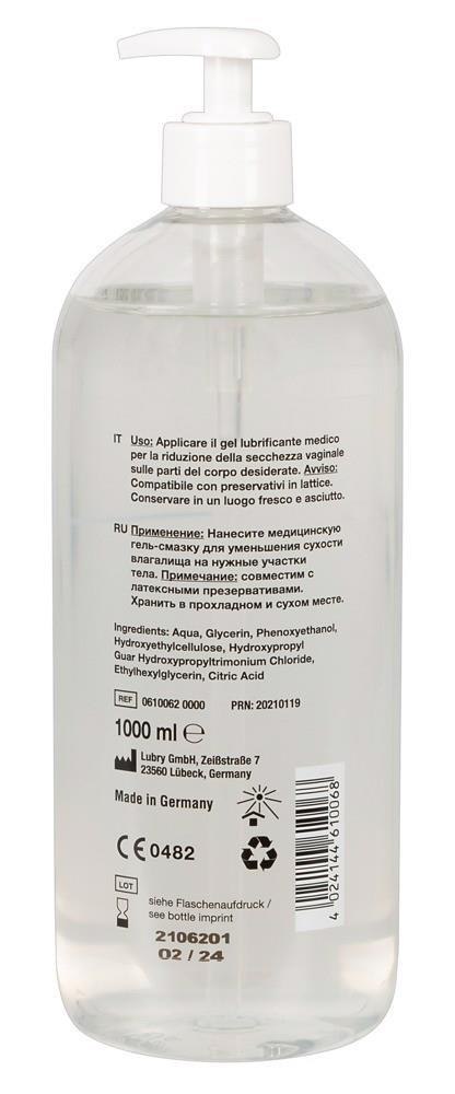 Just Glide – Jedwabisty Lubrykant na Bazie Wody, 1 Litr
