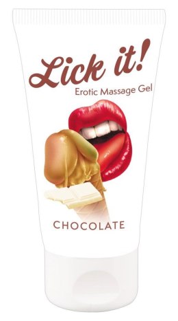 Lick it! Czekoladowy żel smakowy 50 ml