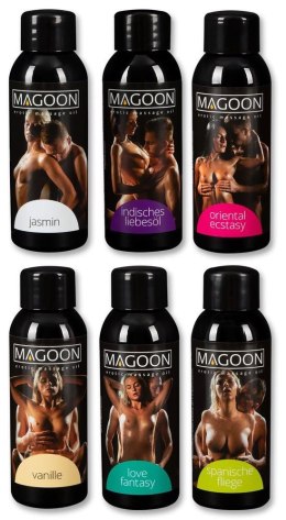 Ekskluzywny Zestaw 6 Olejków do Masażu Magoon 50 ml