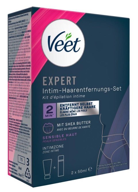 Zestaw Veet EXPERT do depilacji intymnej