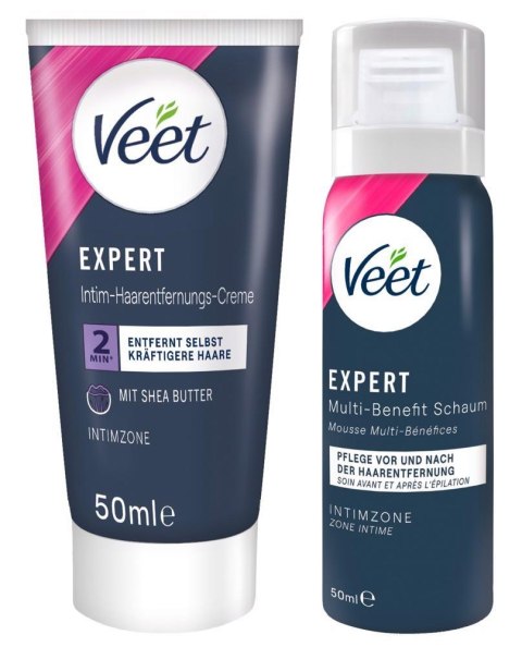 Zestaw Veet EXPERT do depilacji intymnej