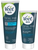 Veet Men TOTAL PRO - Zestaw do depilacji intymnej dla mężczyzn