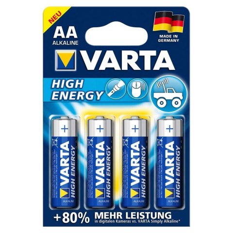 Zestaw 4 baterii Varta AA