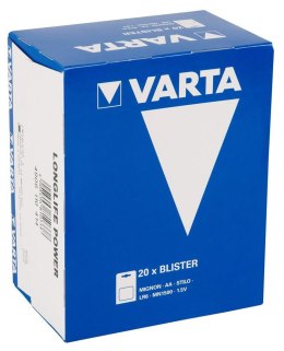 Baterie Varta AA – zestaw 20 sztuk