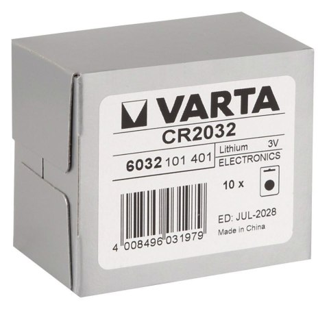 Bateria Varta CR2032 - Zestaw 10 sztuk