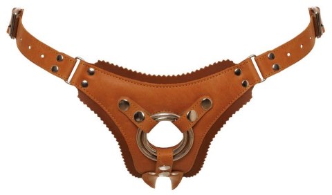 Skórzana Uprząż Strap-on 'Natural' L/XL