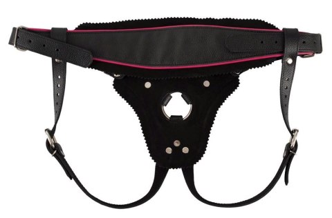 Skórzana Uprząż Strap-on z Regulacją S-L