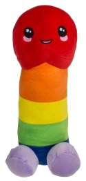 Tęczowy Pluszowy Penis 30 cm
