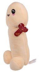 Uroczy Jasny Pluszowy Penis 30 cm