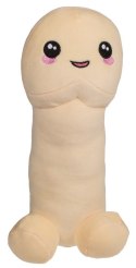 Uroczy Jasny Pluszowy Penis 30 cm