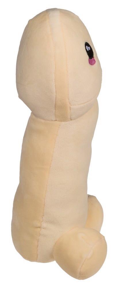 Uroczy Jasny Pluszowy Penis 30 cm
