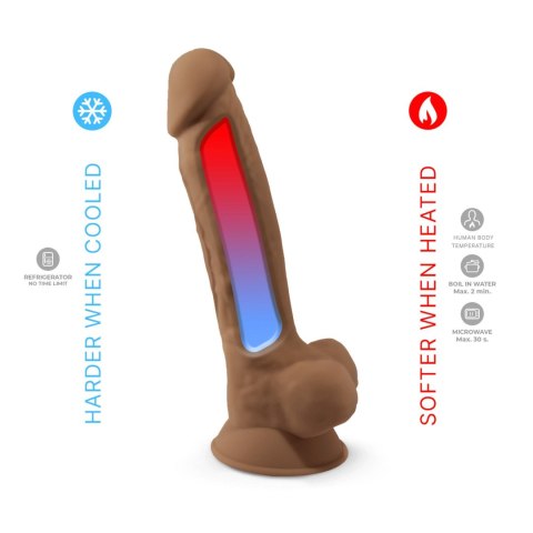 Realistyczne Dildo SilexD – Model 1 Caramel (17,7 cm)