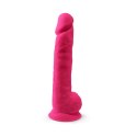 Realistyczne Dildo Silexd z Pamięcią Kształtu – Różowe (38 cm)