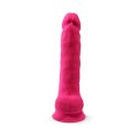 Realistyczne Dildo Silexd z Pamięcią Kształtu – Różowe (38 cm)