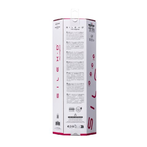 Realistyczne Dildo Silexd z Pamięcią Kształtu – Różowe (38 cm)