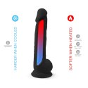 Realistyczne Dildo Silex D XXL – Klasyczny Model w Głebokiej Czerni (38 cm)
