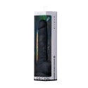 Realistyczne Dildo Silex D XXL – Klasyczny Model w Głebokiej Czerni (38 cm)