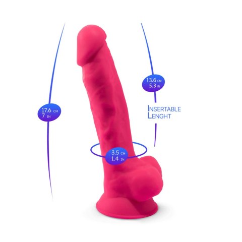 Dildo SilexD Model 1 (7 cali) – Kolekcja Pink Box
