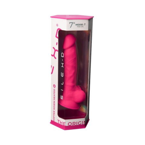 Dildo SilexD Model 1 (7 cali) – Kolekcja Pink Box
