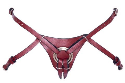 Skórzana Uprząż Strap-On S/M