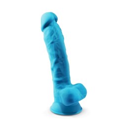 Silexd Model 1 – Realistyczne Dildo, Niebieskie 17.75 cm