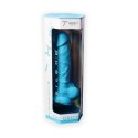 Silexd Model 1 – Realistyczne Dildo, Niebieskie 17.75 cm