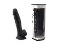 SilexD Realistyczne Dildo – 8-calowa Czerń Zmysłowej Elastyczności