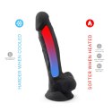 SilexD Realistyczne Dildo – 8-calowa Czerń Zmysłowej Elastyczności