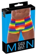 Bokserki Męskie Tęczowe Rainbow XL