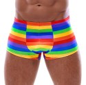 Bokserki Męskie Tęczowe Rainbow XL
