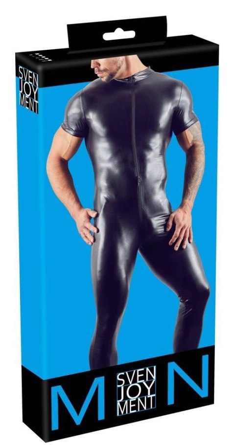 Zmysłowy Kombinezon Męski "Wet Look" 2XL