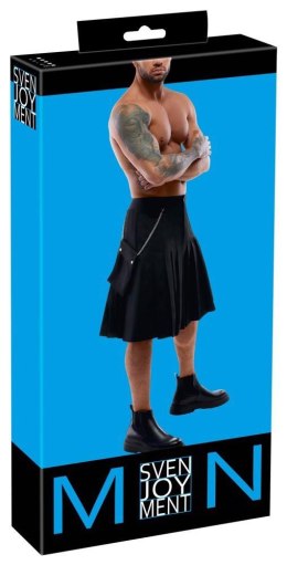 Zmysłowy Czarny Kilt Męski L