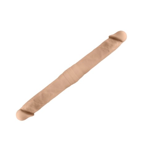 Dildo-Twins – Podwójne Dildo Silex D w Cielistym Odcieniu, Rozmiar S