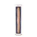 Dildo-Twins – Podwójne Dildo Silex D w Cielistym Odcieniu, Rozmiar S