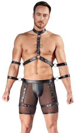 Ekskluzywny Zestaw Bondage dla Mężczyzn: Uprząż i Spodnie