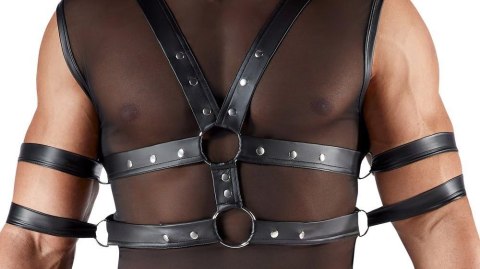Męski Top z Uprzężą i Opaskami Svenjoyment BONDAGE