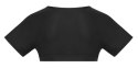 Zmysłowy Męski Crop Top z Siateczką S