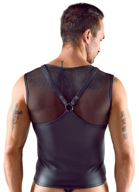 Zmysłowy Top Męski w Stylu Harness