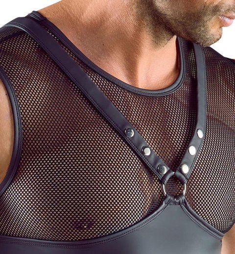 Zmysłowy Top Męski w Stylu Harness