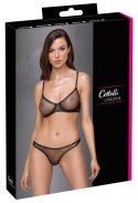 Zmysłowy Komplet Bielizny Cottelli LINGERIE: Biustonosz Usztywniany i Stringi 80C/L