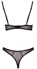 Zmysłowy Komplet Bielizny Cottelli LINGERIE: Biustonosz Usztywniany i Stringi 80C/L