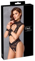 Elegancki zestaw bondage z biustonoszem - rozmiar L