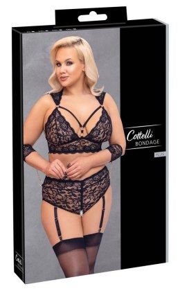 Zmysłowy Komplet Bielizny Bondage 4XL