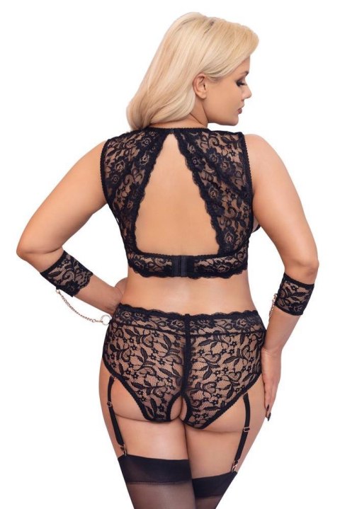 Zmysłowy Komplet Bielizny Bondage 4XL