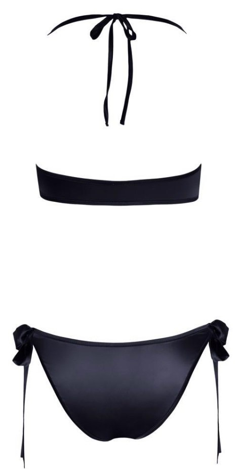 Czarny komplet biustonosza i majtek Cottelli LINGERIE S/M