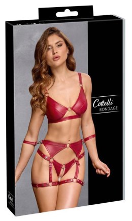 Zmysłowy Zestaw Bondage z Biustonoszem XL