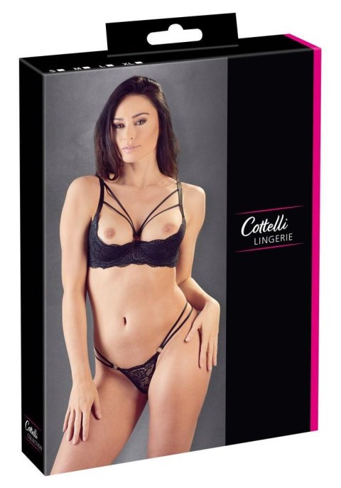 Zmysłowy koronkowy biustonosz typu shelf bra 75B/S